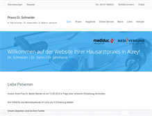 Tablet Screenshot of doc-az.de